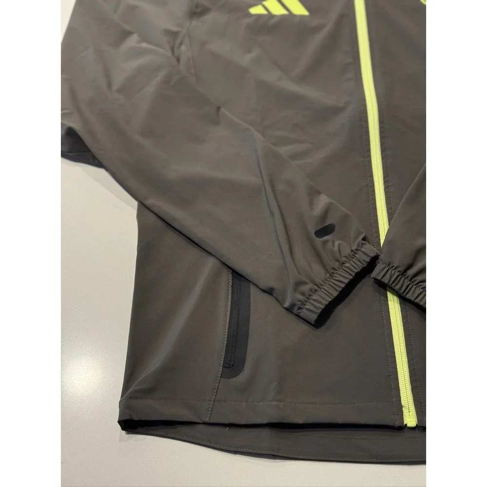 Adidas Real Madrid Tiro 25 Competition Vis Tech Travel Jacket Men M JV5322